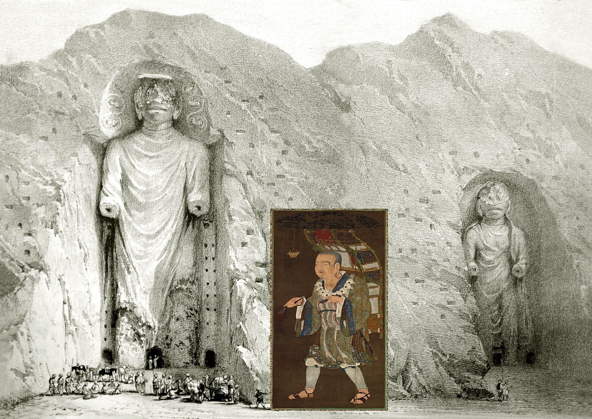 Bamiyan Buddhas Burnes and Xuanzang